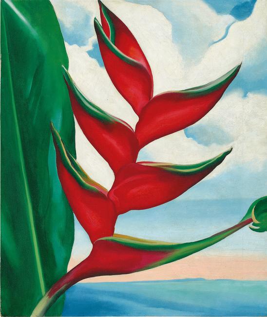 Georgia O’Keeffe / Crab’s Claw Ginger Hawaii, 1939 / Estimate: $4-6 million 