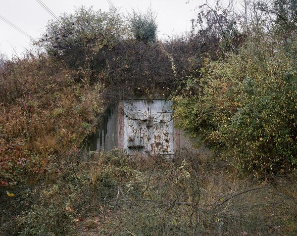 Joshua Dudley Greer (American, b.  1980), TNT Storage Igloo N6-B, Point Pleasant, West Virginia, 2012.  Archival pigment print.  Harvard Art Museums/Fogg Museum, Richard and Ronay Menschel Fund for the Acquisition of Photographs, 2019.345.  