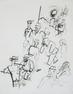 George Grosz 22 3/4 x 17 1/4 in.  (57.8 x 43.8 cm) Ink drawing on paper