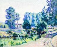 This original painting by French artist Jean-Baptiste Armand Guillaumin will be sold Feb.  23-24 in Florida.