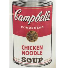 Andy Warhol, Chicken Noodle, from Campbell's Soup I, 1968 