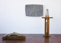 Left to right: Mountain, 1978; Cloud, 1959; The Mountain Core, 1978.  Photo by Katherine Abbott, Courtesy of The Noguchi Museum, New York