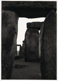 Paul Caponigro, Inner Trilithon, Sunrise, Stonehenge, 1970, Gelatin Silver Print, Collection of the artist