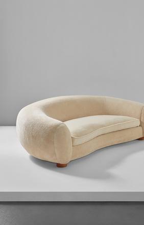 Jean Royère, “Ours Polaire” sofa, 1950s, Estimate: $300,000 - 400,000 