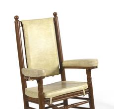 One of JFK's iconic rocking chairs, this one used at the White House.  Sold for $60,000 at Eldred's.