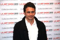 Guest of Honor James Franco at the LA Art Show