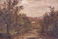 John S.  Jameson, "River and Mountains," circa 1860