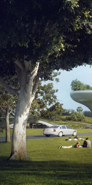 Rendering for Lucas Museum of Narrative Art 