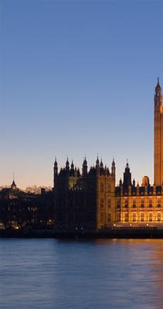 View of Palace of Westminster, London