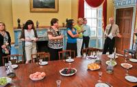 Curator's tour at Otis House in Boston, Mass.