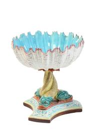 19th century Royal Worcester urchin and dolphin compotes that sold for an impressive $10,115 setting an new auction record for this form.