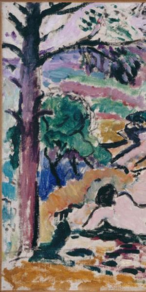 A 1906 pastoral scene by Matisse stolen from the Modern Art Museum in Paris on May 20, 2010.