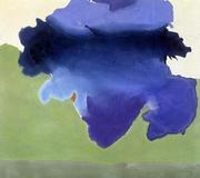 Helen Frankenthaler, “The Bay,” 1963.  Acrylic on canvas.