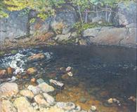 John Joseph Enneking’s Forest Pool.