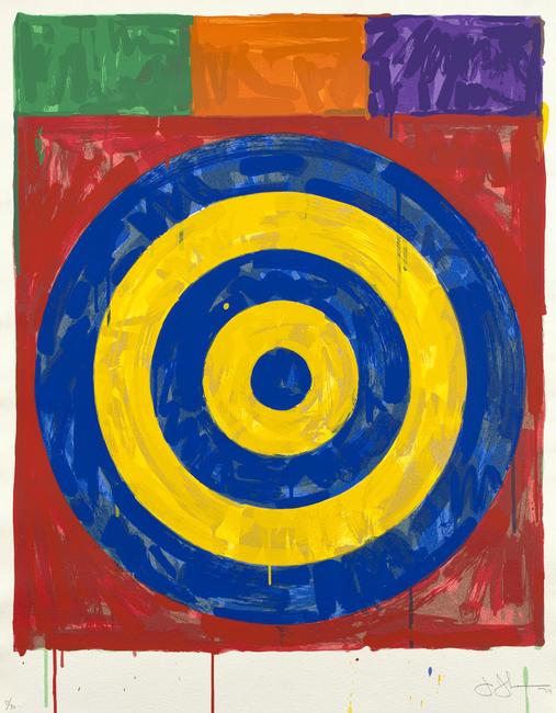 Jasper Johns / Target (ULAE 147), 1974 / Estimate: $150,000 - 250,000