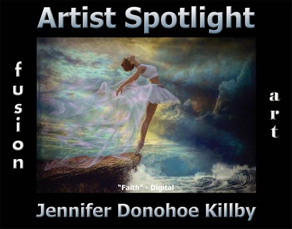 Jennifer Donohoe Killby - Artist Spotlight Solo Art Exhibition www.fusionartps.com