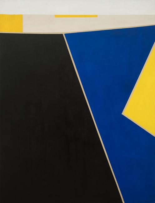 Julius Tobias Untitled, circa 1964 Oil on canvas 77 1/4 x 59 inches (196.2 x 149.9 cm)