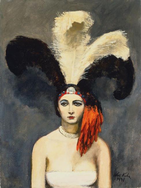 Walt Kuhn (1877–1949) Plumes, 1931 Oil on canvas Acquired 1932, The Phillips Collection, Washington, D.C.