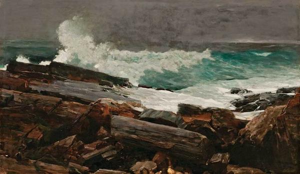 Winslow Homer, Weatherbeaten, 1894, Portland Museum of Art, Maine.  Bequest of Charles Shipman Payson.  Photo by meyersphoto.com