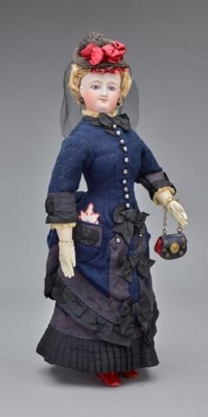 “Miss G.  Townsend” Fashion Doll, 1870s, France (Gift of Edward Starr, Jr., 1976-58-9)