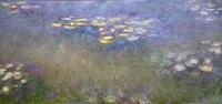 Claude Monet, French, 1840-1926; Water Lilies, c.  1915-26; oil on canvas, 78 3/4 x 13 ft.  11 3/4 in.  Saint Louis Art Museum, The Steinberg Charitable Fund, 134:1956