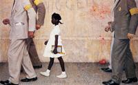 "The Problem We All Live With," Look Magazine, 1964.  (Norman Rockwell Family Agency)