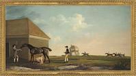 Stubbs's 1765 canvas "Gimcrack on Newmarket Heath, With a Trainer, a Stable-Lad, and a Jockey" sold for $36 million at Christie's in London on July 5.