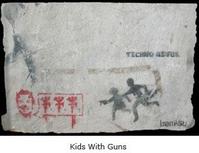 Banksy, Kids with Guns