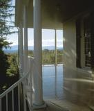 View from the c.  1815 Main House at the Thomas Cole National Historic Site.  