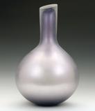 Laura de Santillana, Light Violet Bodhi, 2008, blown glass, silvered 22.5 x 16.5 x 16.5".  photo: Richard Barger.  Represented by David Richard Contemporary Santa Fe, NM