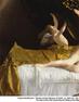 Orazio Gentileschi, Danaë and the Shower of Gold, ca.  1621–22.  Oil on canvas.  Collection of Richard L.  Feigen, Yale, B.A., 1952.