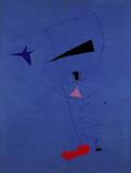 Joan Miró's Peinture (Étoile Bleue), 1927, sold for a record $37 million at Sotheby's.