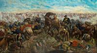 John Mulvany’s massive 11x20 foot oil painting “Custer’s Last Rally,” completed in 1881 and a Pop Culture phenomenon in its day, prepares for June 10 auction in Dallas.