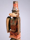 Tlingit Raven Pole, c 1900.  Alaska on Madison 