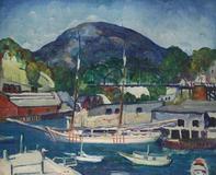 Leon Kroll (1884–1974), Rockport, Maine, oil on canvas, 26⅛ x 32 3/16 inches