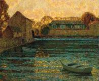 This stunning oil painting by French artist Henri Le Sidander should hammer for $300,000-$500,000 at auction.