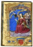 The Offering of the Book to Anne de Graville Berosus (fl.  300 B.C.), Chaldean History In French, illuminated manuscript on parchment France, Paris, 1505-6 One full-page miniature by Jean Pichore; genealogical tables in color 