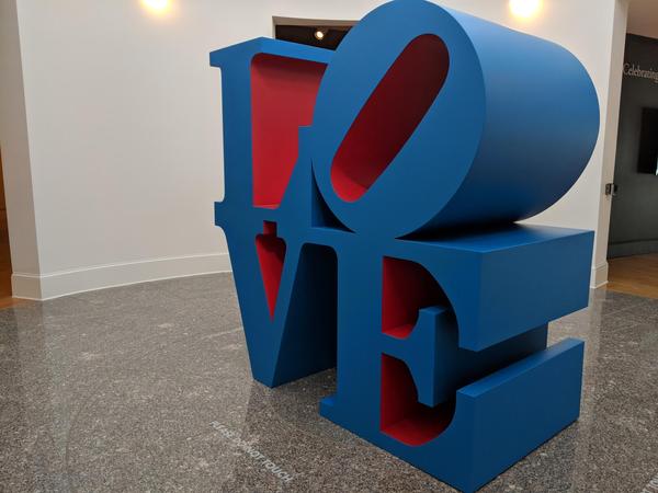 Robert Indiana, LOVE, 1996, Museum purchase, 1999.8