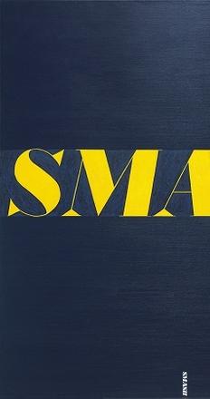 Ed Ruscha, Smash, 1963.  Sold for $30.4 million at Christie's in Nov.  2014.