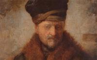 Detail of the Rembrandt recovered in Serbia