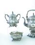 Lot 812-An American coin silver five-piece tea service, Wm.  Gale & Son, dated 1850 and estimated at $4,000-$6,000.