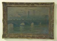 Claude Monet painting of Waterloo Bridge (1903).