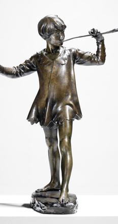 A bronze figure of Peter Pan by Sir George Frampton, £25,000-30,000