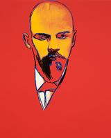 Red Lenin by Andy Warhol from Hollis Taggart Galleries.