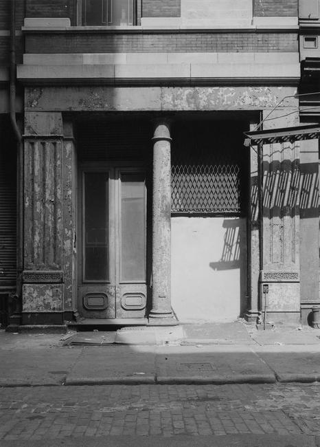 Bevan Davies, 73 Mercer St.  Column, New York, 1975.