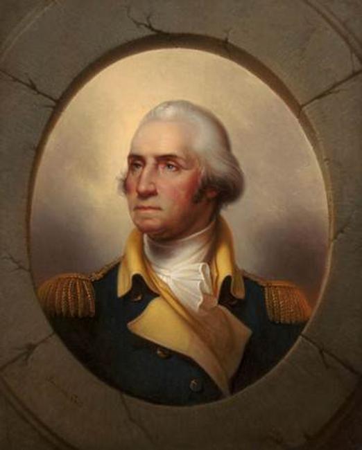 Rembrandt Peale's Washington portrait fetched $662,500 at Heritage Auctions.