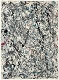 Jackson Pollock’s drip painting “No.  19, 1948” sold to an anonymous bidder for a record price of $58.3 million with fee at Christie’s.