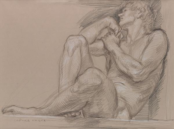 Important Late-Career Drawings by Paul Cadmus Featured in Swann Galleries Auction on June 13, 2013.