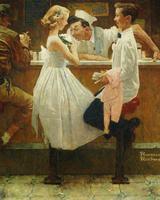 Norman Rockwell (1894-1978) "After the Prom" (1957), oil on canvas, 31 ⅛ X 29 ⅛ in., sold for $9.1 million at Sotheby's on May 21, 2014.