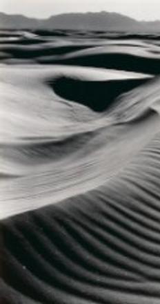 Brett Weston, Untitled (Dunes, White Sands, New Mexico), 1946, gelatin silver print.  Bank of America Collection.  Photo © The Brett Weston Archive 